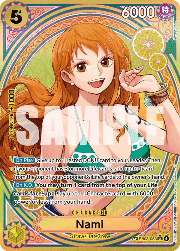 Nami (SP) [Extra Booster: One Piece Heroines Edition] Bandai