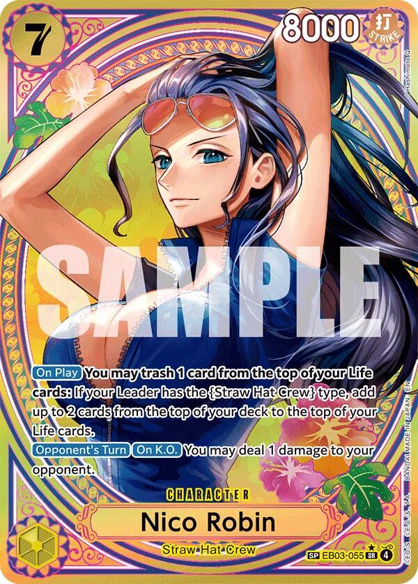 Nico Robin - 055 (SP) [Extra Booster: One Piece Heroines Edition] Bandai