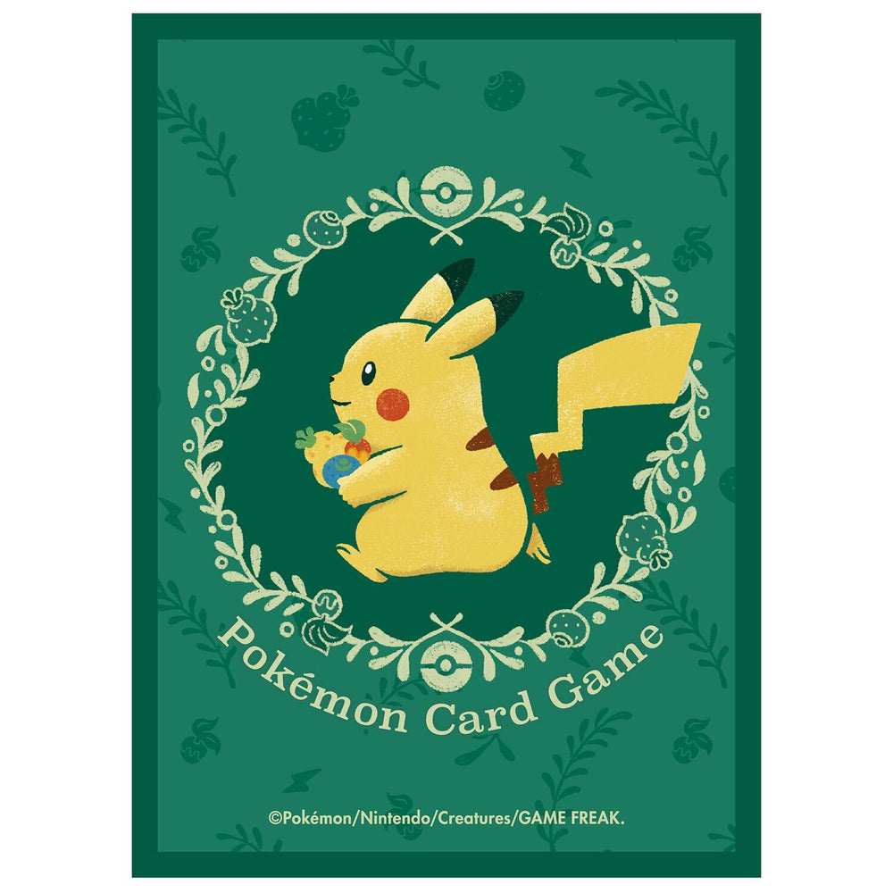 Card Sleeves - Pikachu Tokinomi (64-Pack) (Pokemon Center Japan Exclusive) Pokémon