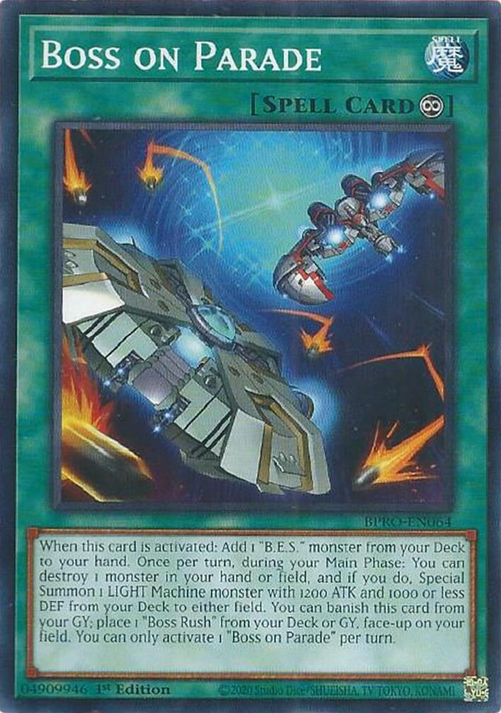 Boss on Parade [BPRO-EN064] Common Yu-Gi-Oh!
