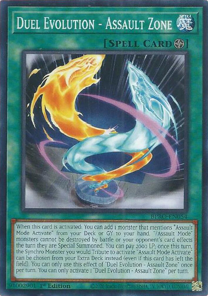 Duel Evolution - Assault Zone [BPRO-EN054] Common Yu-Gi-Oh!