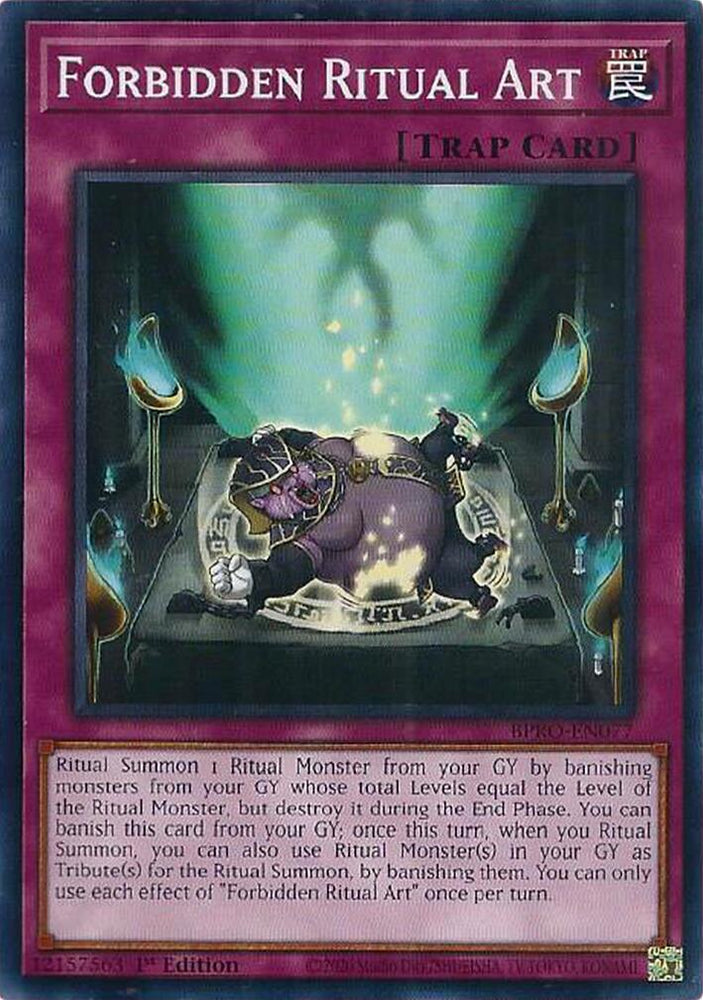 Forbidden Ritual Art [BPRO-EN077] Common Yu-Gi-Oh!
