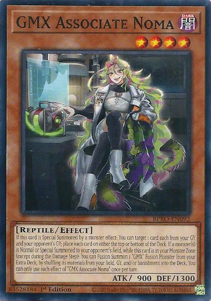 GMX Associate Noma [BPRO-EN092] Common Yu-Gi-Oh!