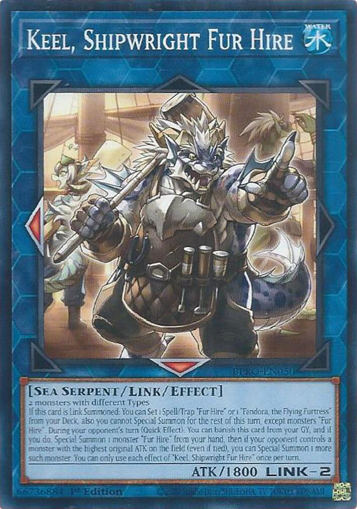 Keel, Shipwright Fur Hire [BPRO-EN050] Common Yu-Gi-Oh!