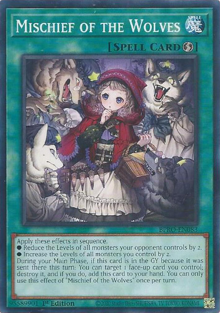 Mischief of the Wolves [BPRO-EN083] Common Yu-Gi-Oh!
