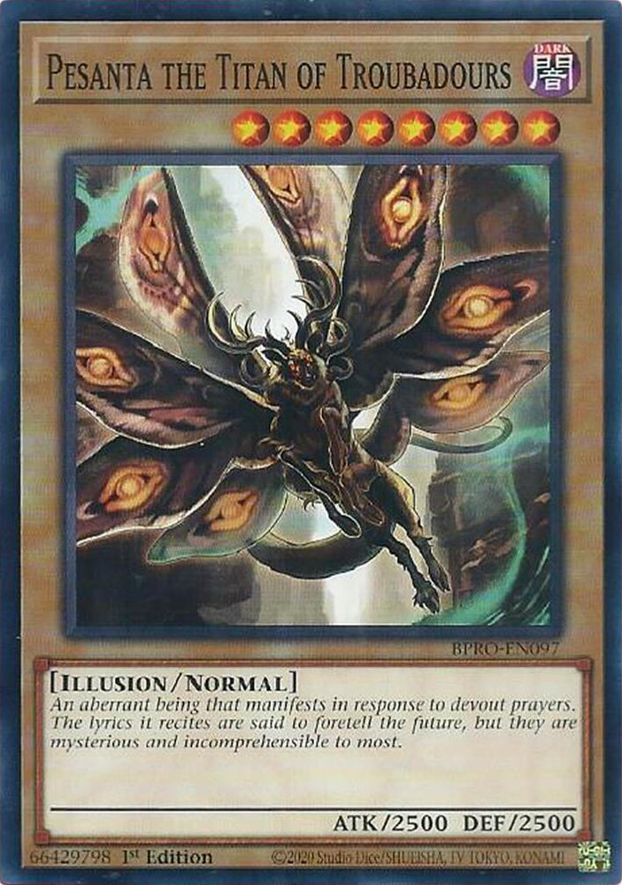 Pesanta the Titan of Troubadours [BPRO-EN097] Common Yu-Gi-Oh!