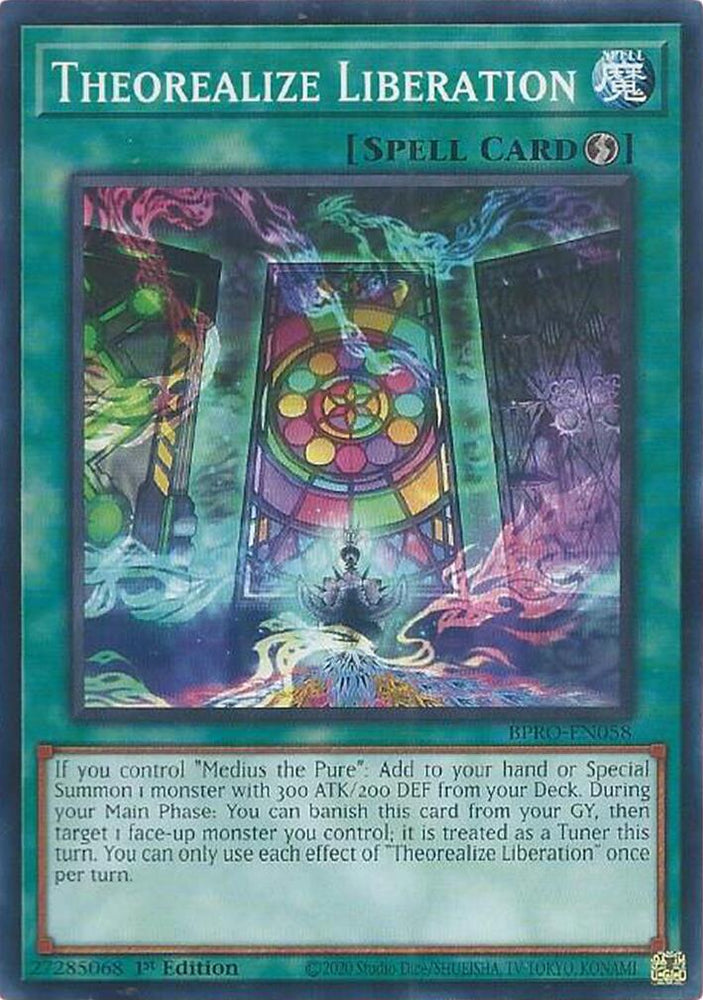 Theorealize Liberation [BPRO-EN058] Common Yu-Gi-Oh!