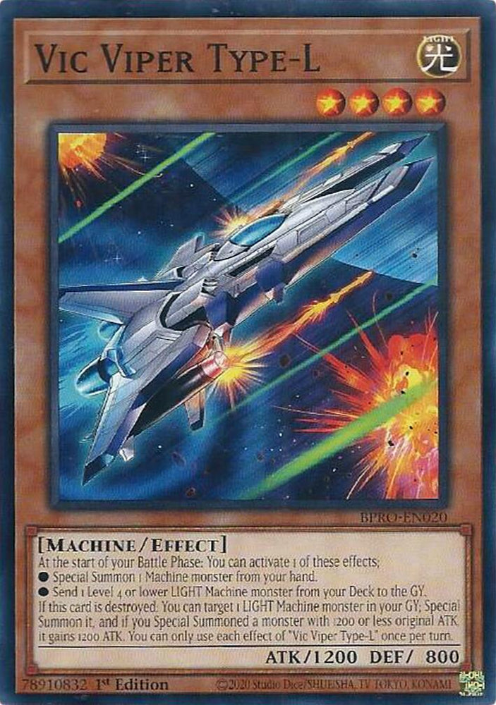 Vic Viper Type-L [BPRO-EN020] Common Yu-Gi-Oh!
