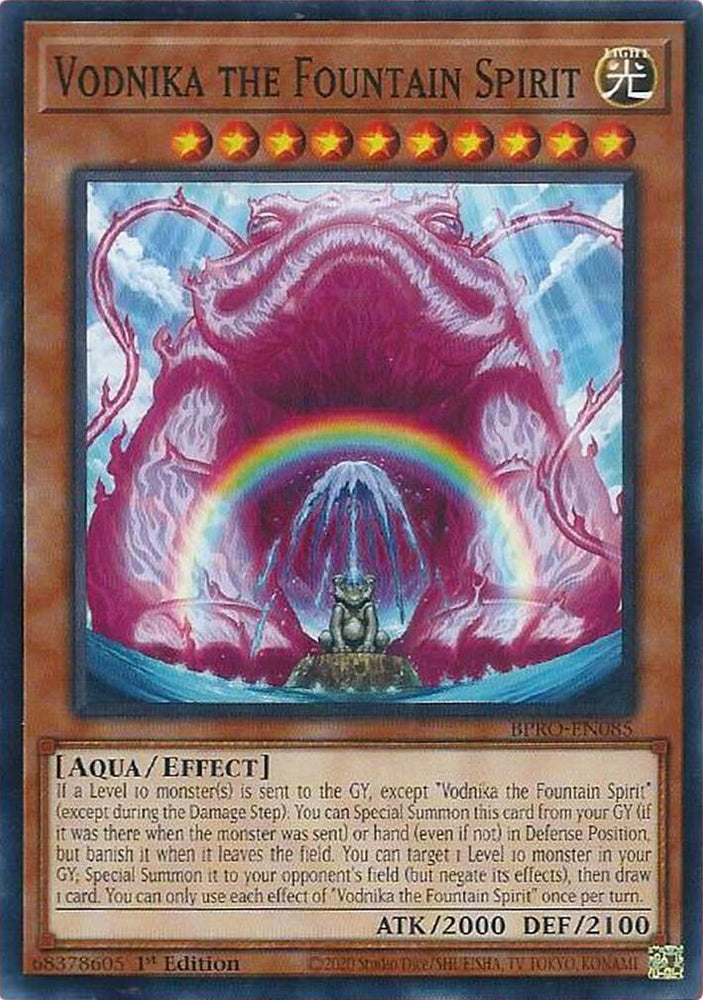 Vodnika the Fountain Spirit [BPRO-EN085] Common Yu-Gi-Oh!