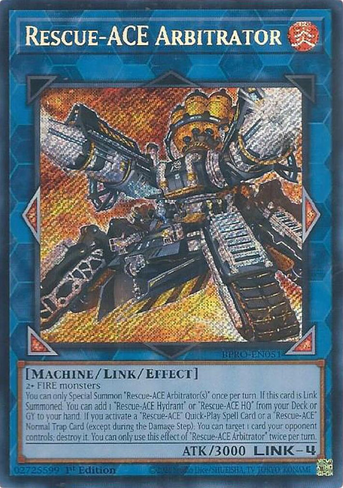 Rescue-ACE Arbitrator [BPRO-EN051] Secret Rare Yu-Gi-Oh!