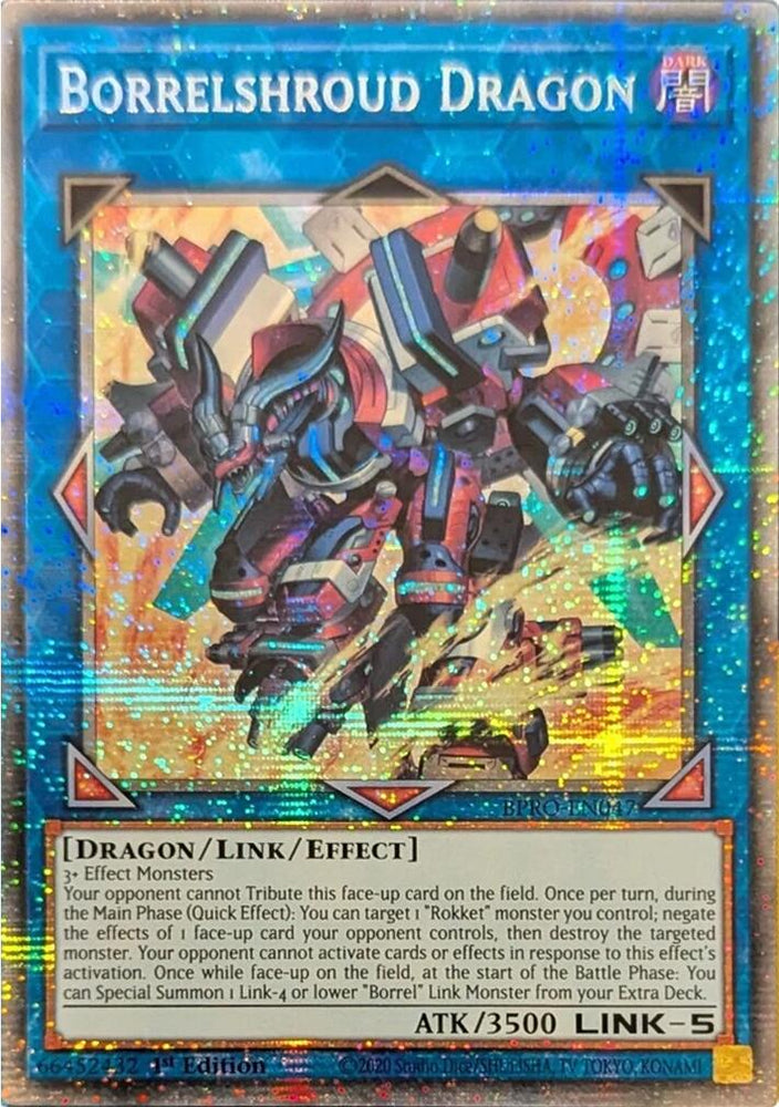 Borrelshroud Dragon (Starlight Rare) [BPRO-EN047] Starlight Rare Yu-Gi-Oh!