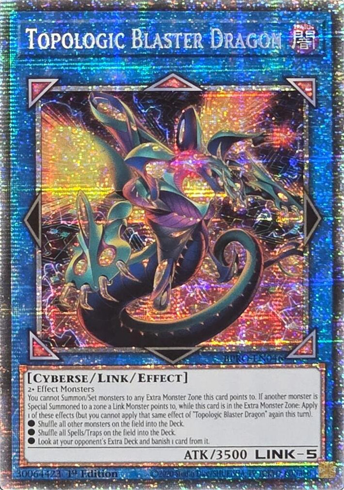Topologic Blaster Dragon (Starlight Rare) [BPRO-EN046] Starlight Rare Yu-Gi-Oh!