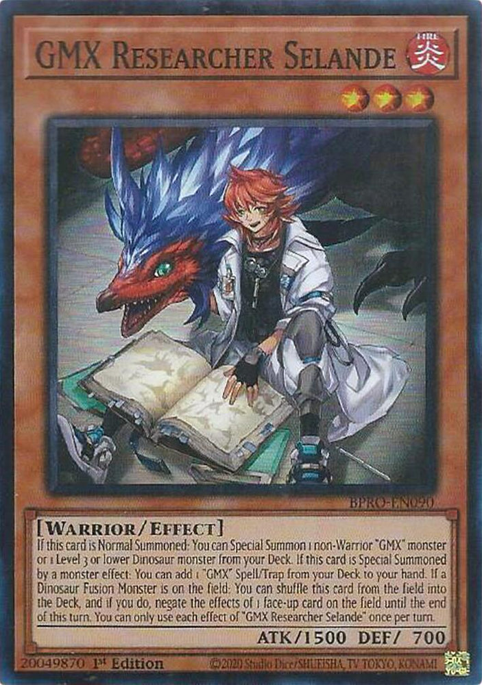 GMX Researcher Selande [BPRO-EN090] Super Rare Yu-Gi-Oh!