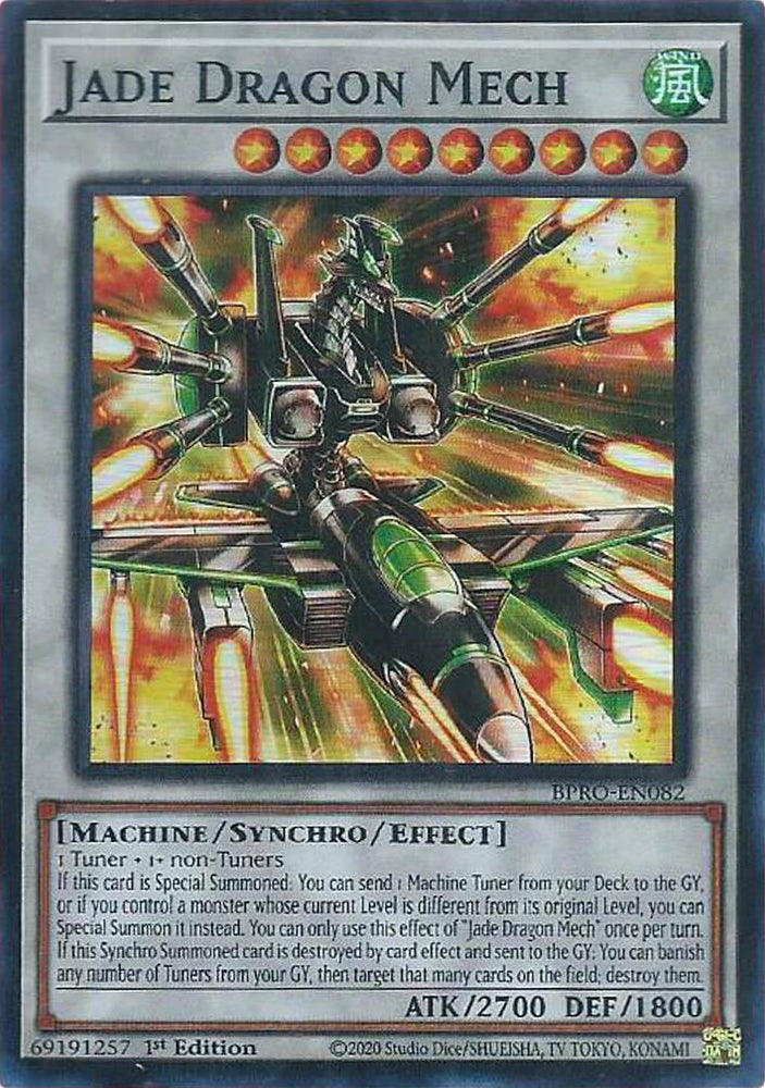 Jade Dragon Mech [BPRO-EN082] Super Rare Yu-Gi-Oh!