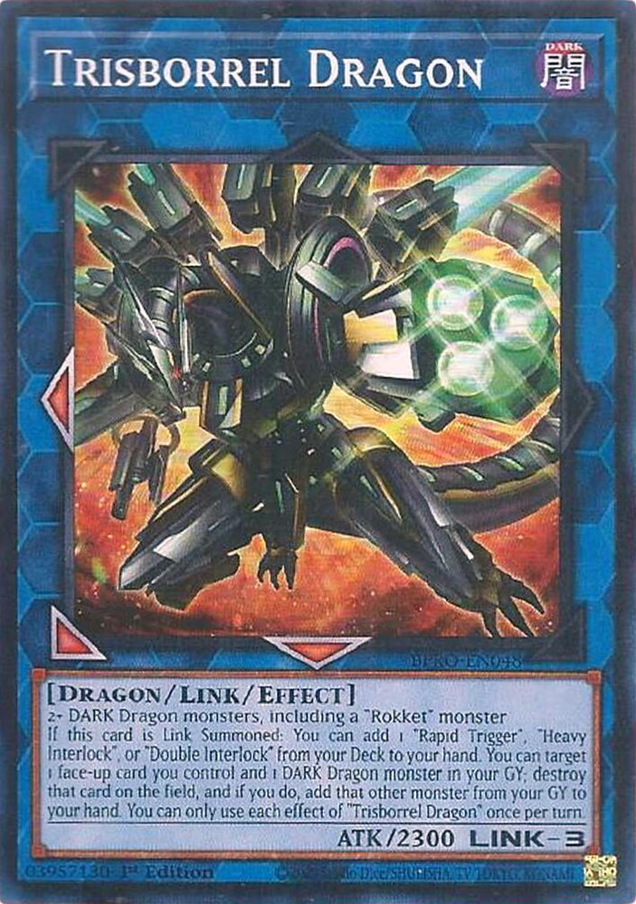 Trisborrel Dragon [BPRO-EN048] Super Rare Yu-Gi-Oh!