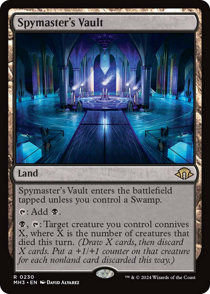 Spymaster's Vault [Modern Horizons 3] Magic: The Gathering