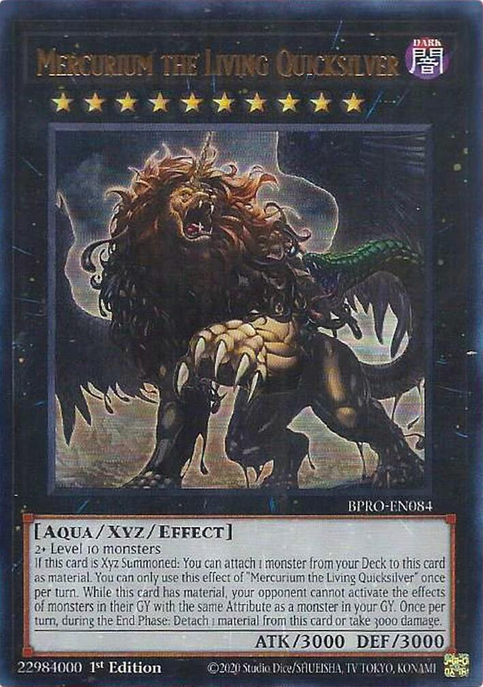 Mercurium the Living Quicksilver [BPRO-EN084] Ultra Rare Yu-Gi-Oh!