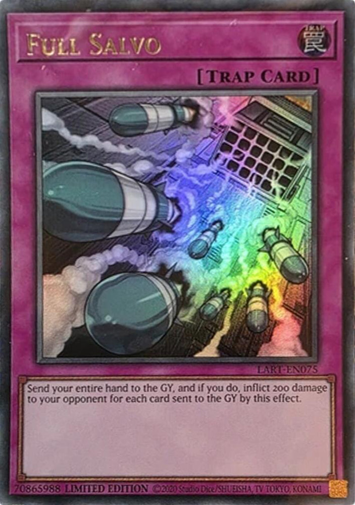 Full Salvo [LART-EN075] Ultra Rare Yu-Gi-Oh!