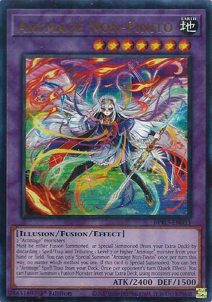 Artmage Non-Finito [BPRO-EN035] Ultra Rare Yu-Gi-Oh!