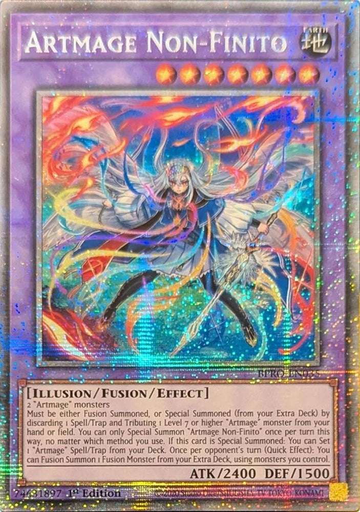 Artmage Non-Finito [BPRO-EN035] Starlight Rare Yu-Gi-Oh!