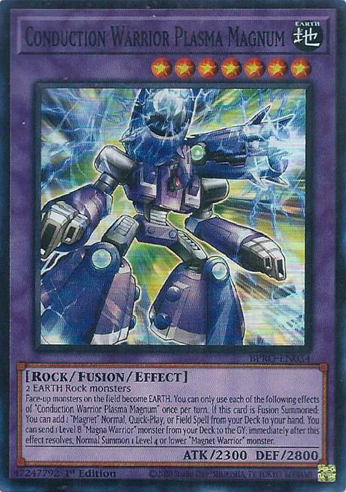 Conduction Warrior Plasma Magnum [BPRO-EN034] Super Rare Yu-Gi-Oh!