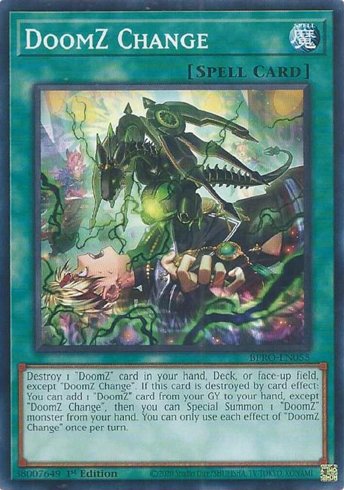 DoomZ Change [BPRO-EN055] Common Yu-Gi-Oh!