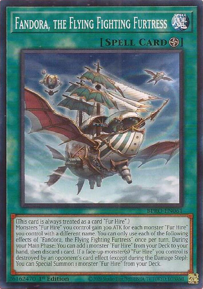Fandora, the Flying Fighting Furtress [BPRO-EN061] Common Yu-Gi-Oh!
