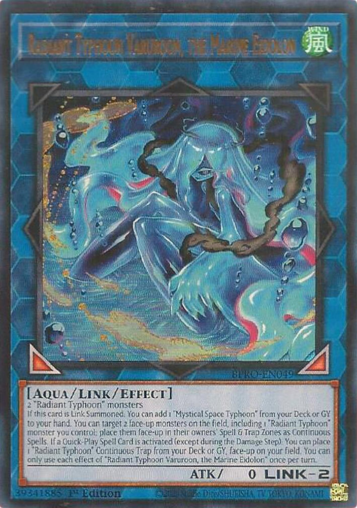 Radiant Typhoon Varuroon, the Marine Eidolon [BPRO-EN049] Ultra Rare Yu-Gi-Oh!