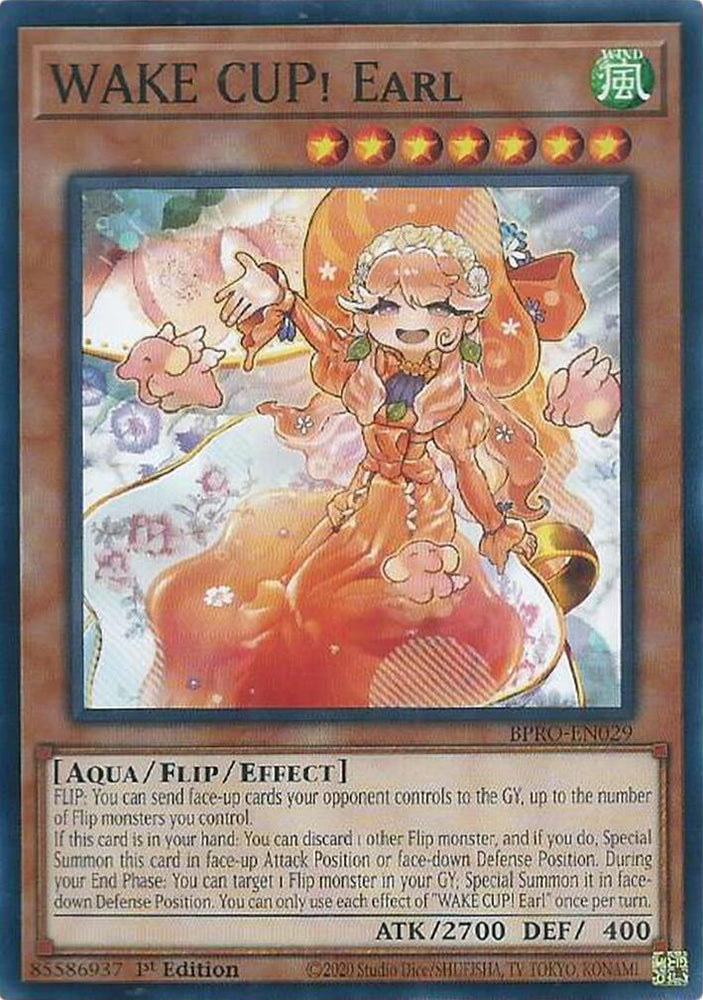 WAKE CUP! Earl [BPRO-EN029] Common Yu-Gi-Oh!