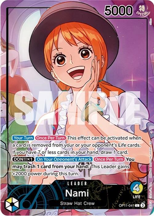 Nami (Whole Cake Island Arc) [One Piece Promotion Cards] Bandai