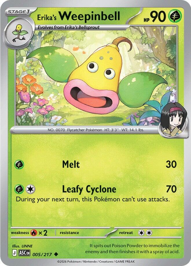 Erika's Weepinbell (005/217) [Mega Evolution: Ascended Heroes] Pokémon