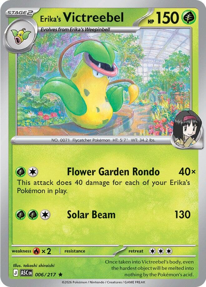 Erika's Victreebel (006/217) [Mega Evolution: Ascended Heroes] Pokémon