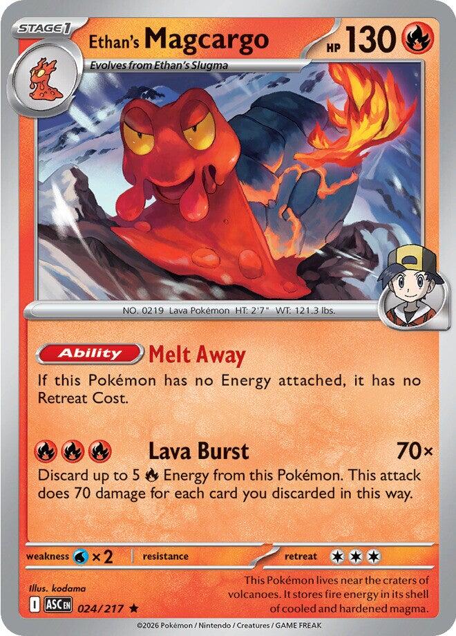 Ethan's Magcargo (024/217) [Mega Evolution: Ascended Heroes] Pokémon