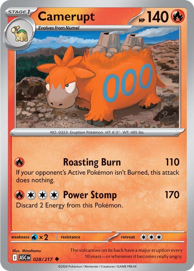 Camerupt (028/217) [Mega Evolution: Ascended Heroes] Pokémon