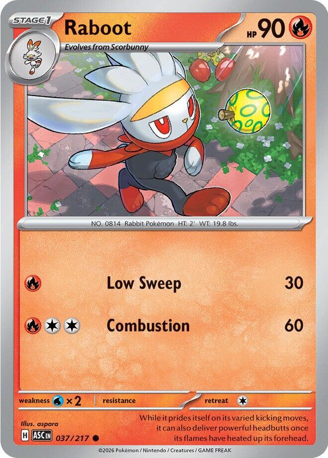Raboot (037/217) [Mega Evolution: Ascended Heroes] Pokémon
