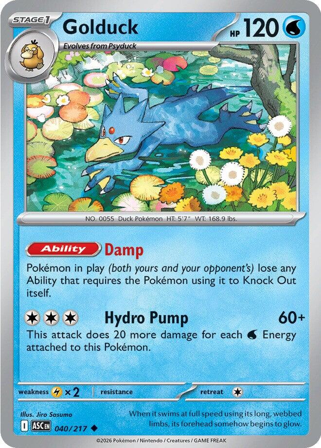 Golduck (040/217) [Mega Evolution: Ascended Heroes] Pokémon