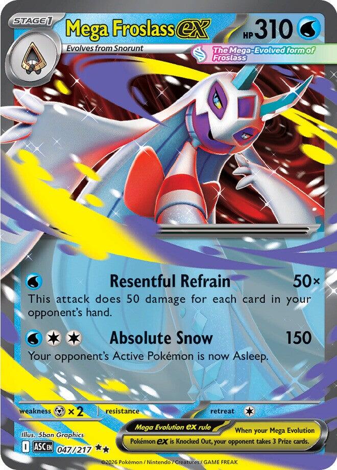 Mega Froslass ex (047/217) [Mega Evolution: Ascended Heroes] Pokémon