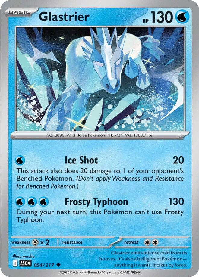 Glastrier (054/217) [Mega Evolution: Ascended Heroes] Pokémon