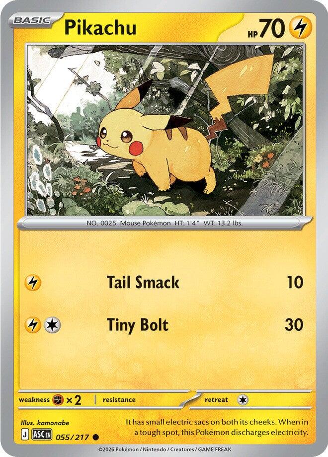 Pikachu (055/217) [Mega Evolution: Ascended Heroes] Pokémon