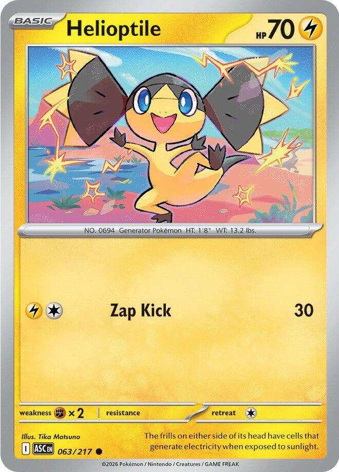 Helioptile (063/217) [Mega Evolution: Ascended Heroes] Pokémon