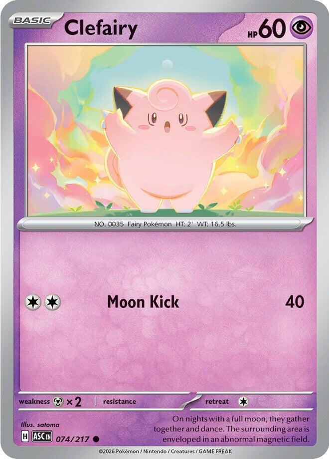 Clefairy (074/217) [Mega Evolution: Ascended Heroes] Pokémon