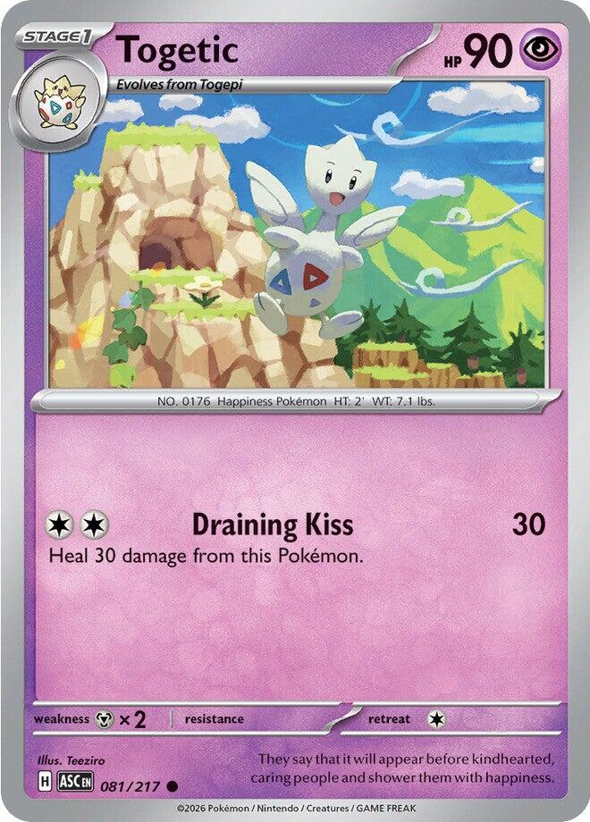 Togetic (081/217) [Mega Evolution: Ascended Heroes] Pokémon