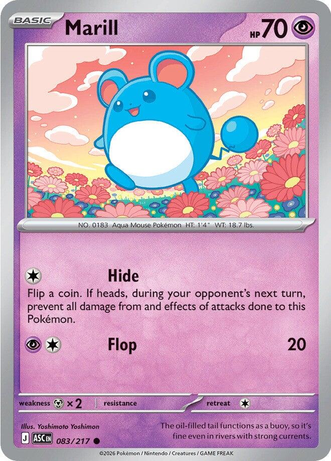 Marill (083/217) [Mega Evolution: Ascended Heroes] Pokémon