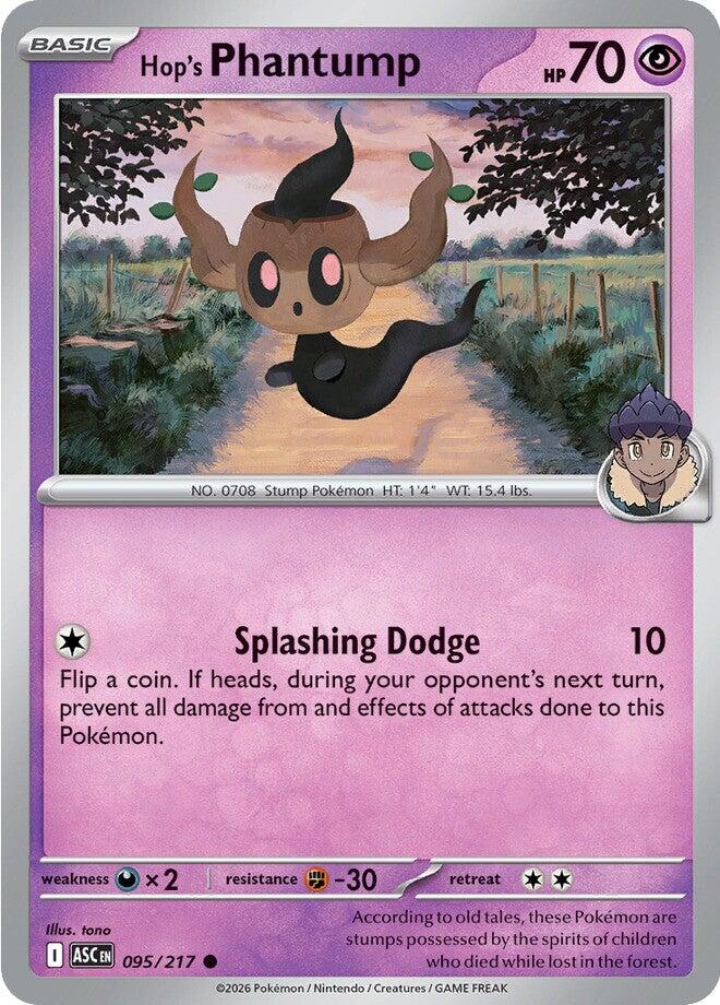 Hop's Phantump (095/217) [Mega Evolution: Ascended Heroes] Pokémon
