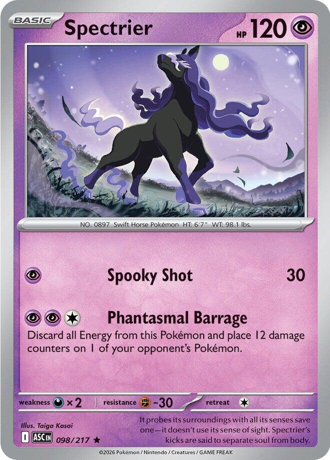 Spectrier (098/217) [Mega Evolution: Ascended Heroes] Pokémon