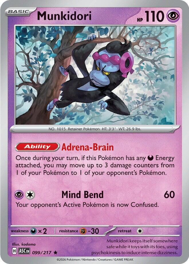 Munkidori (099/217) [Mega Evolution: Ascended Heroes] Pokémon