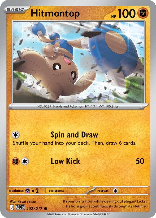 Hitmontop (102/217) [Mega Evolution: Ascended Heroes] Pokémon