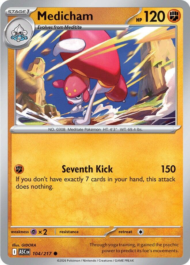 Medicham (104/217) [Mega Evolution: Ascended Heroes] Pokémon