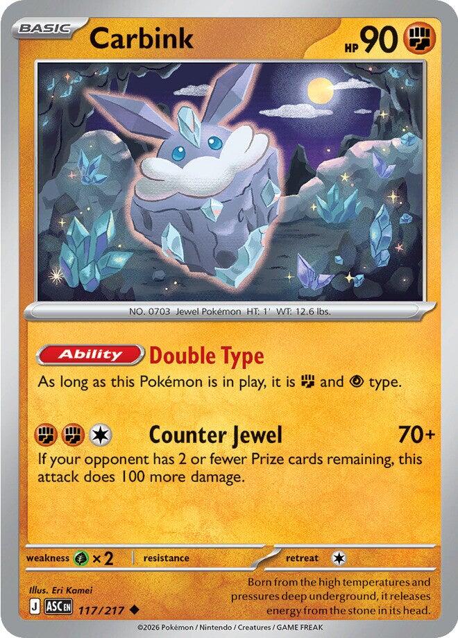 Carbink (117/217) [Mega Evolution: Ascended Heroes] Pokémon