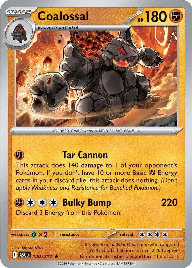Coalossal (120/217) [Mega Evolution: Ascended Heroes] Pokémon